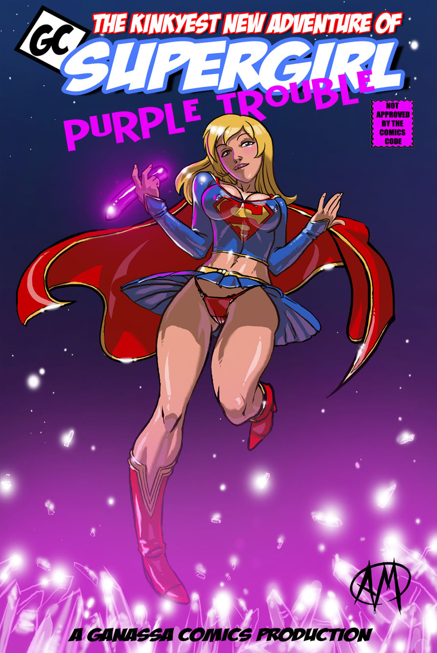 Supergirl: Purple Trouble page 1 full