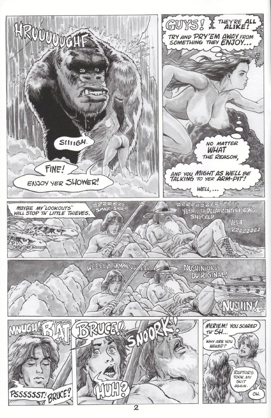 Cavewoman Jungle Tails 2 page 5 full