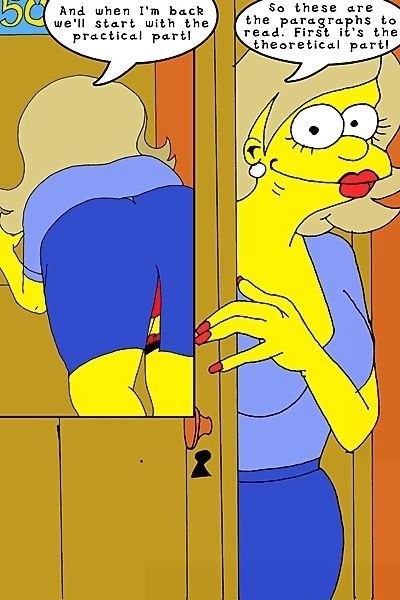 The Simpsons At School page 10 full