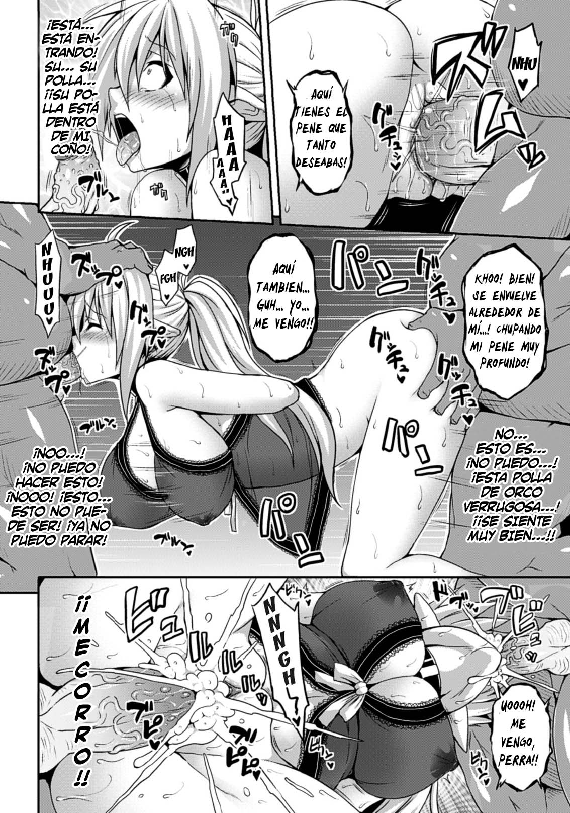 Ishu Kan Kouhai Bokujou | Criadero Interracial de Violacion elfica page 9 full