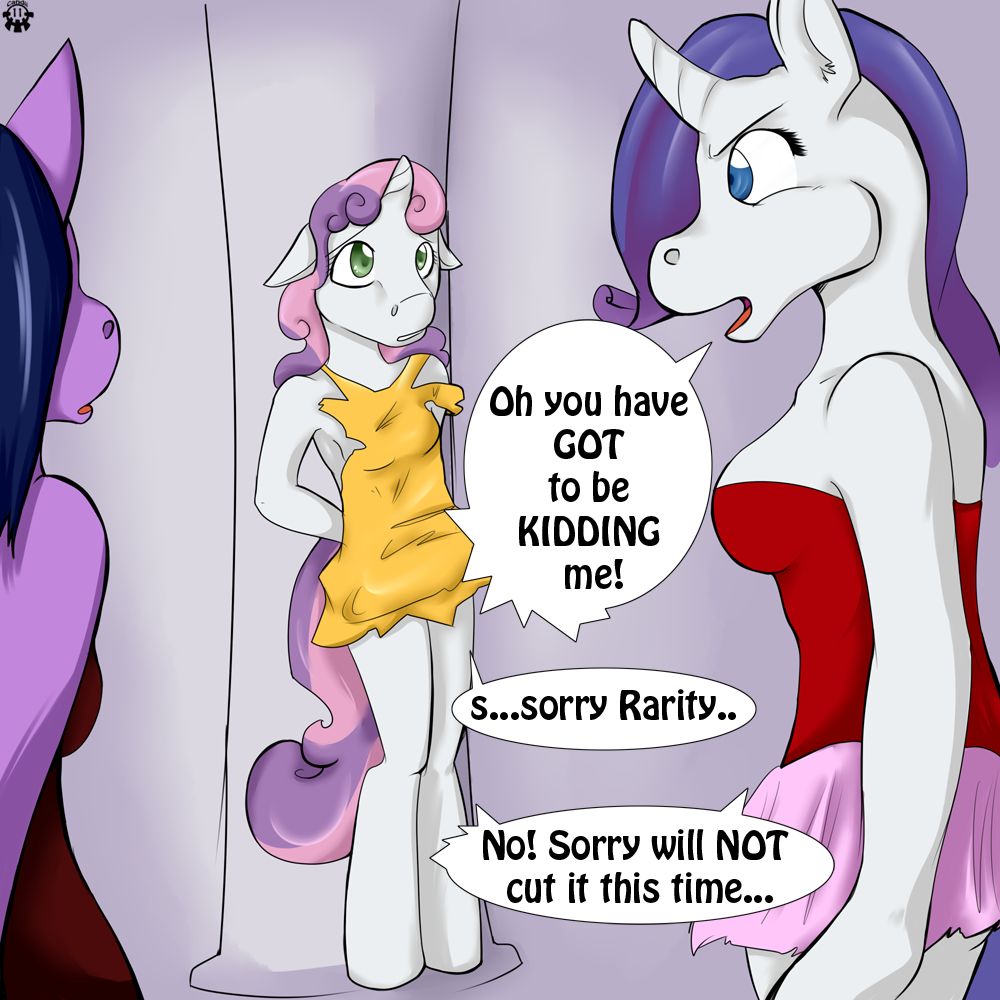 Rarity's Troublemaker! page 1 full