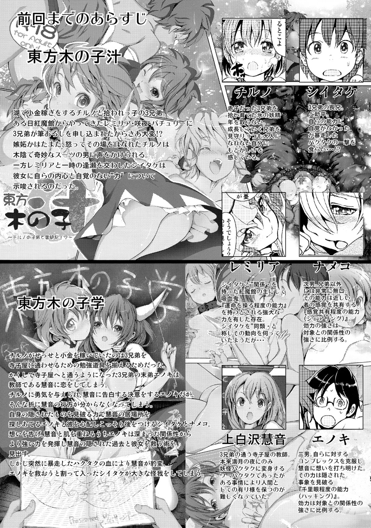 Touhou Kinoko Kusuri ~ Cirno no Kosodate Funtouki3!? ~ page 4 full