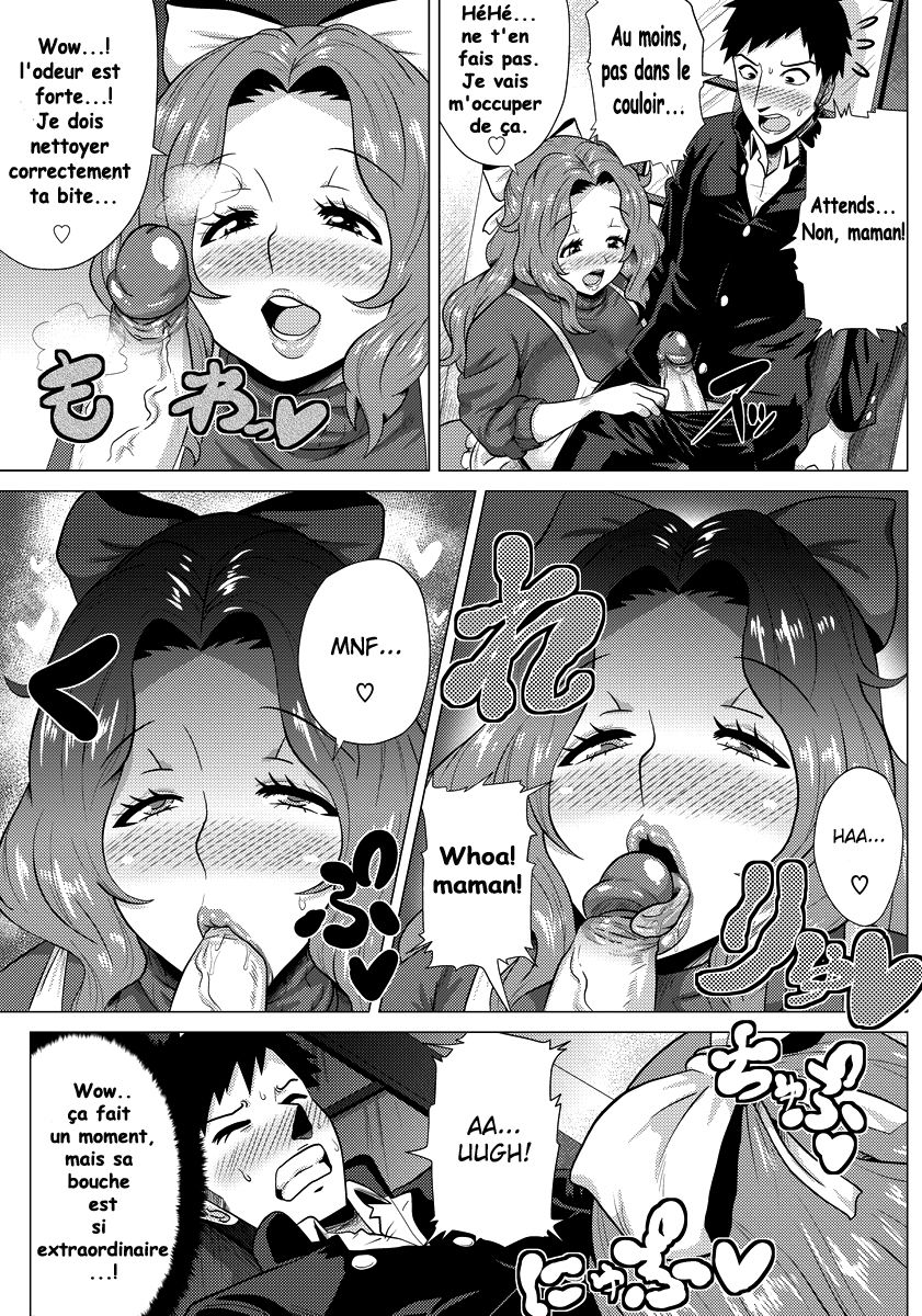 Sex mo Haha no Tsutome desu! | Avoir des relations sexuelles avec son fils est aussi le devoir d'une mère! page 5 full