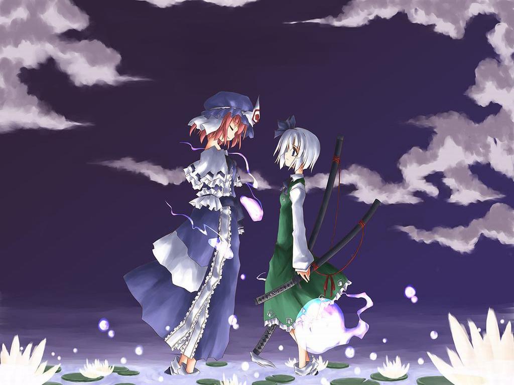 Yuyuko &amp; Youmu Wallpaper Collection page 10 full