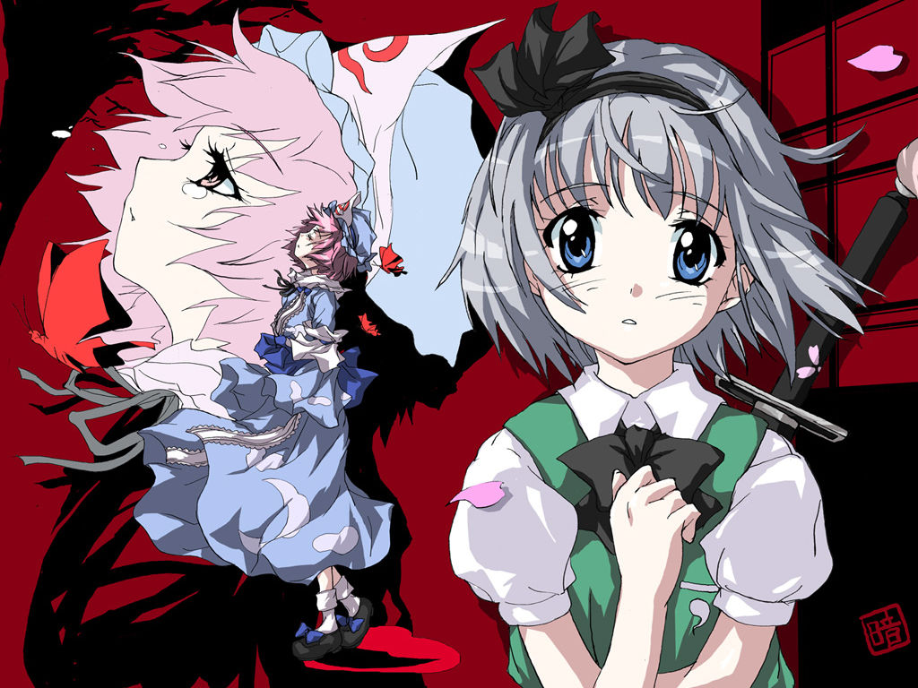 Yuyuko &amp; Youmu Wallpaper Collection page 2 full