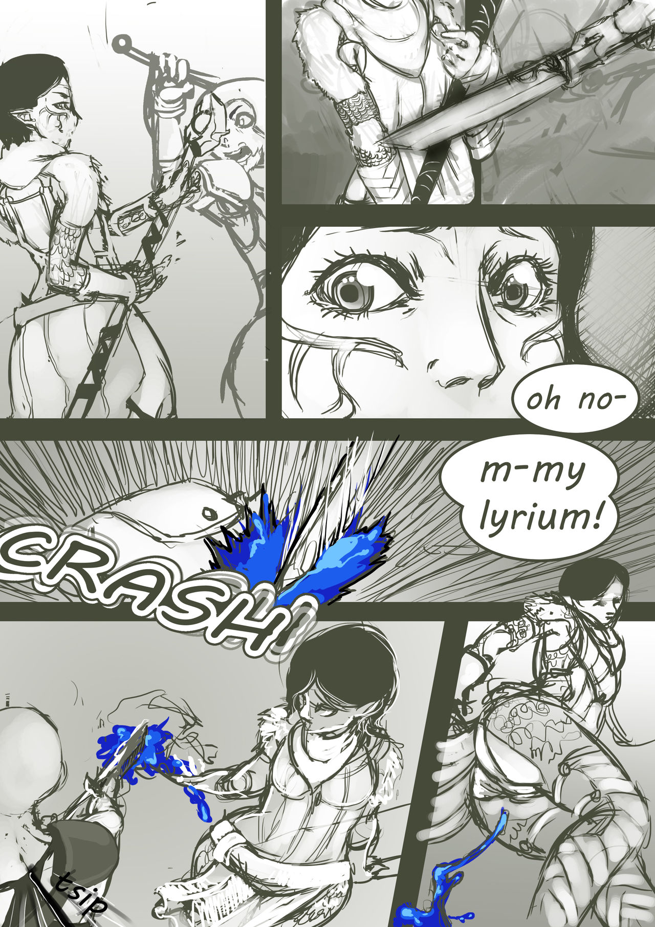 Merrill's Lyrium Mishap page 1 full