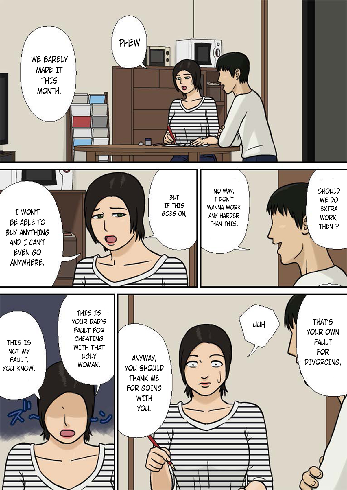 Boshi Soukan ~Rikon no Nayami~ | Mom &amp; Son Adultery ~Divorce Problem~ page 2 full