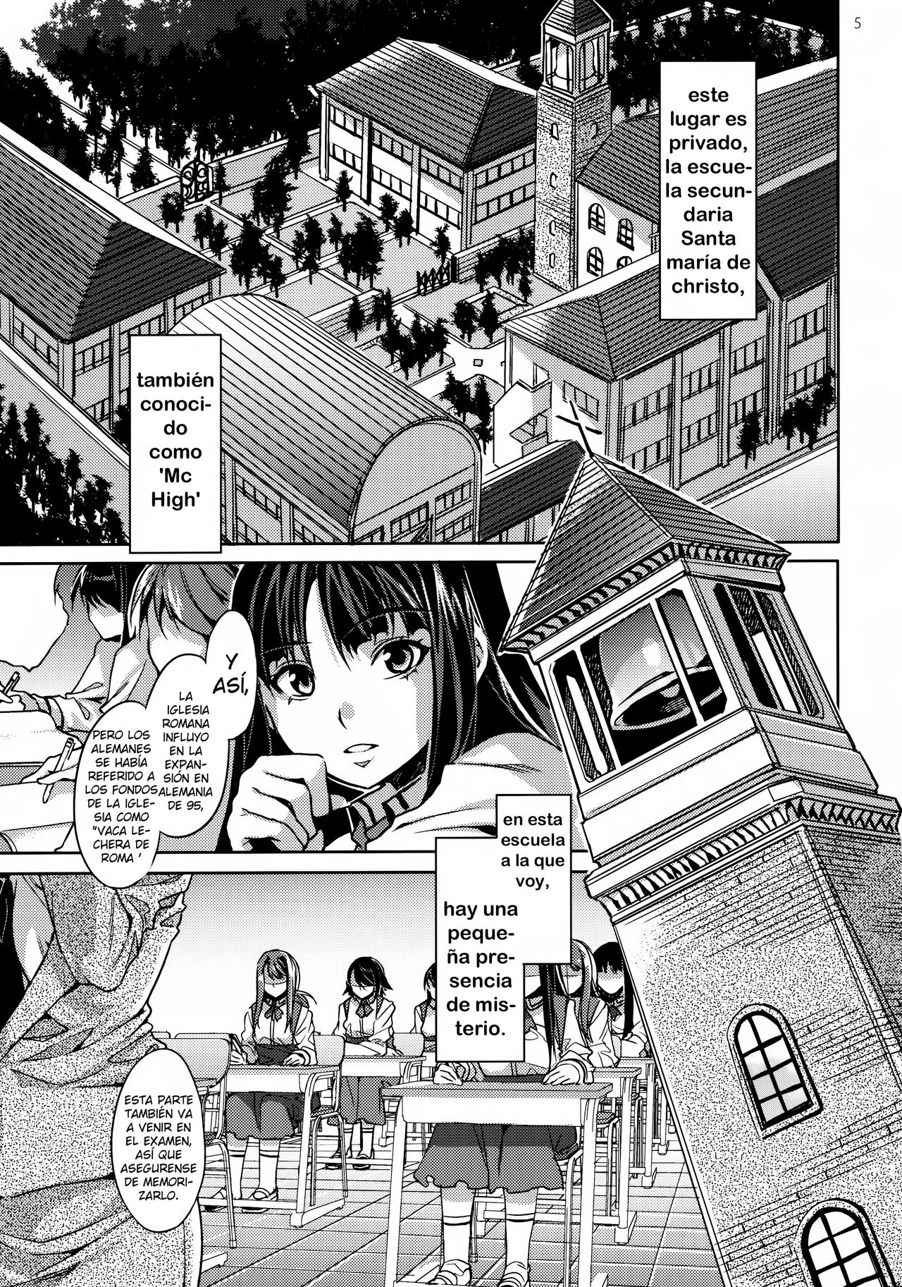 MC Gakuen Ichi Jigenme  =KnK Projects= page 4 full