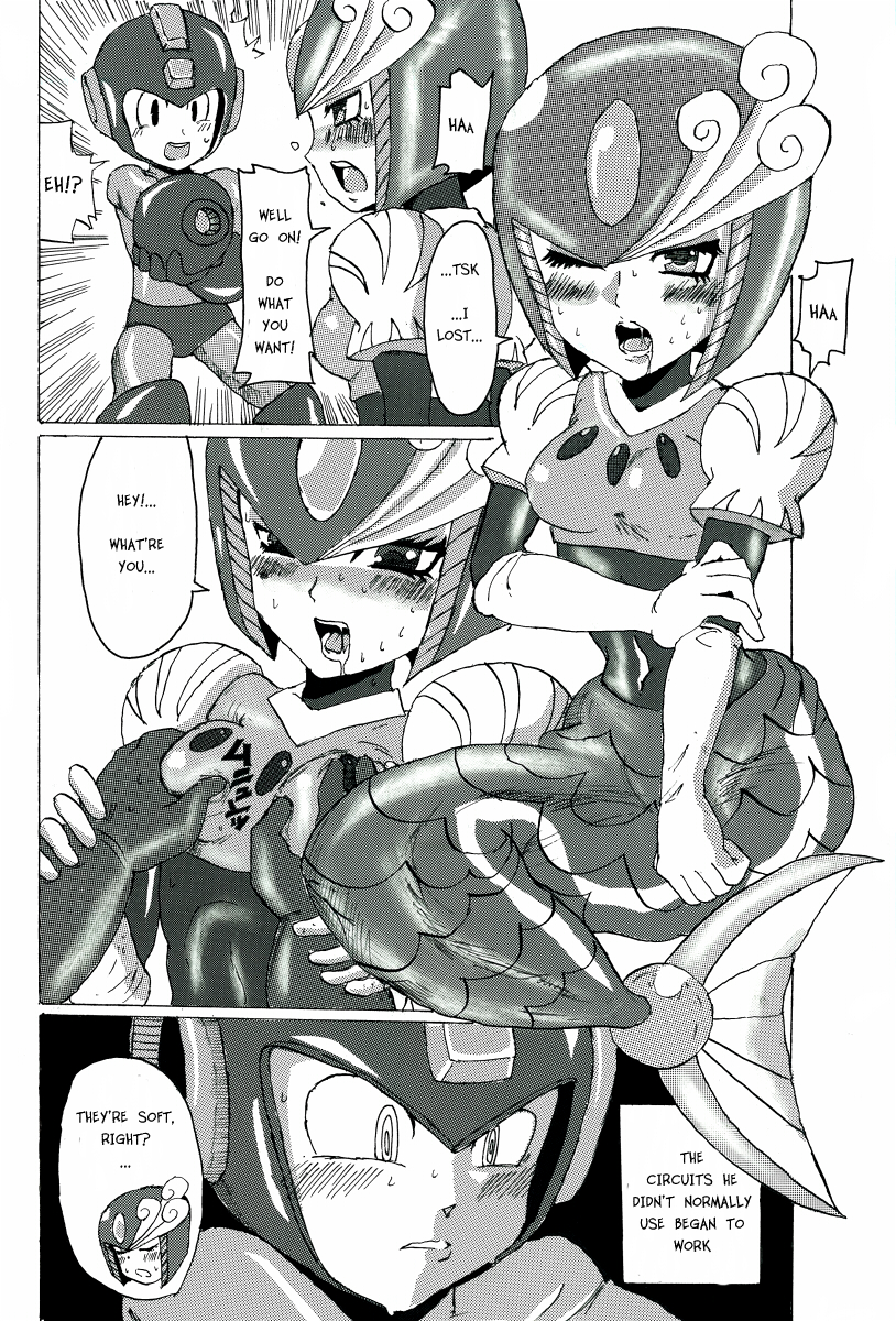 Megaman &amp; Splashwoman page 1 full