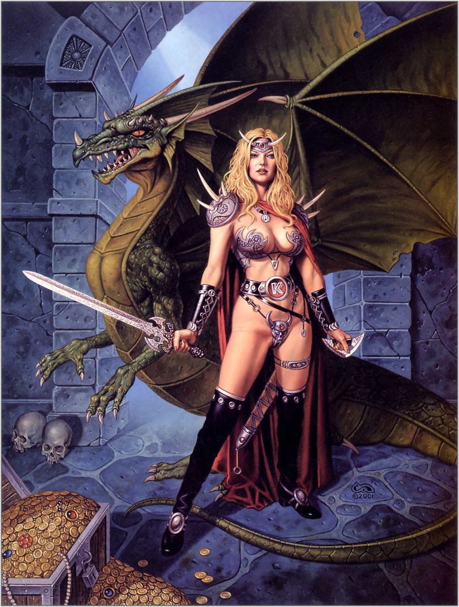 Art Fantastix Select №04 - Clyde Caldwell page 10 full