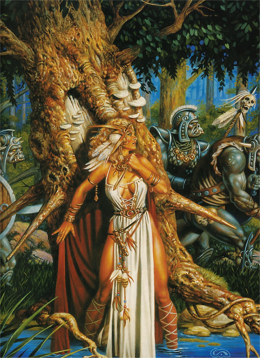 Art Fantastix Select №04 - Clyde Caldwell page 4 full