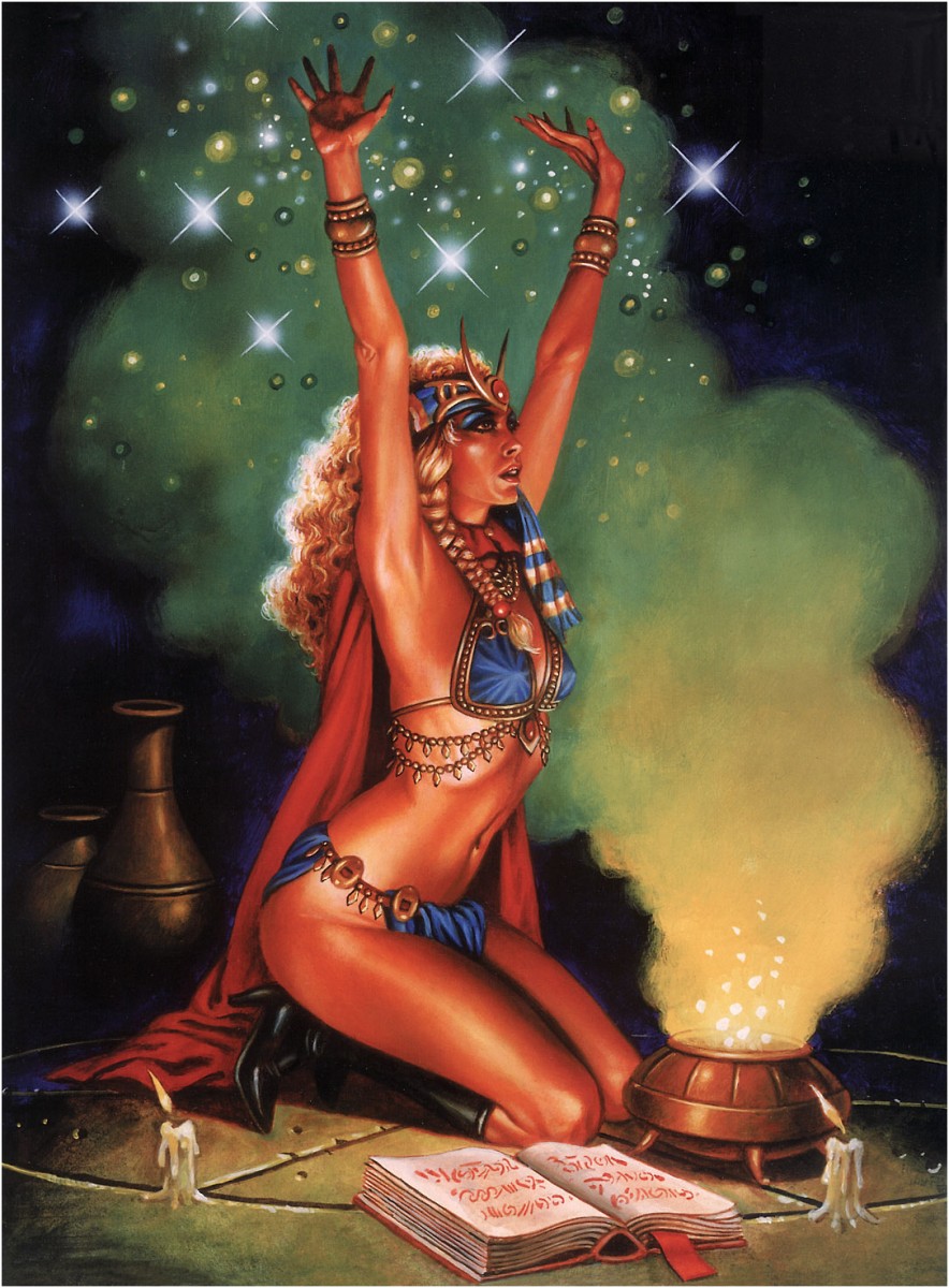 Art Fantastix Select №04 - Clyde Caldwell page 5 full