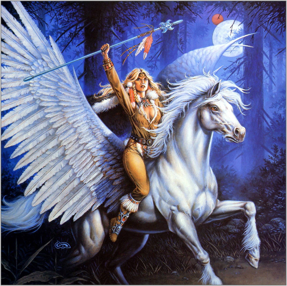 Art Fantastix Select №04 - Clyde Caldwell page 6 full