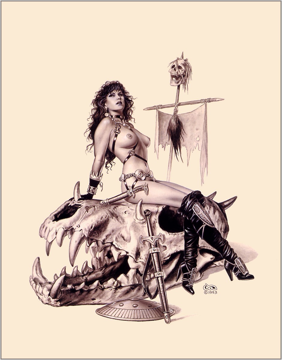 Art Fantastix Select №04 - Clyde Caldwell page 7 full