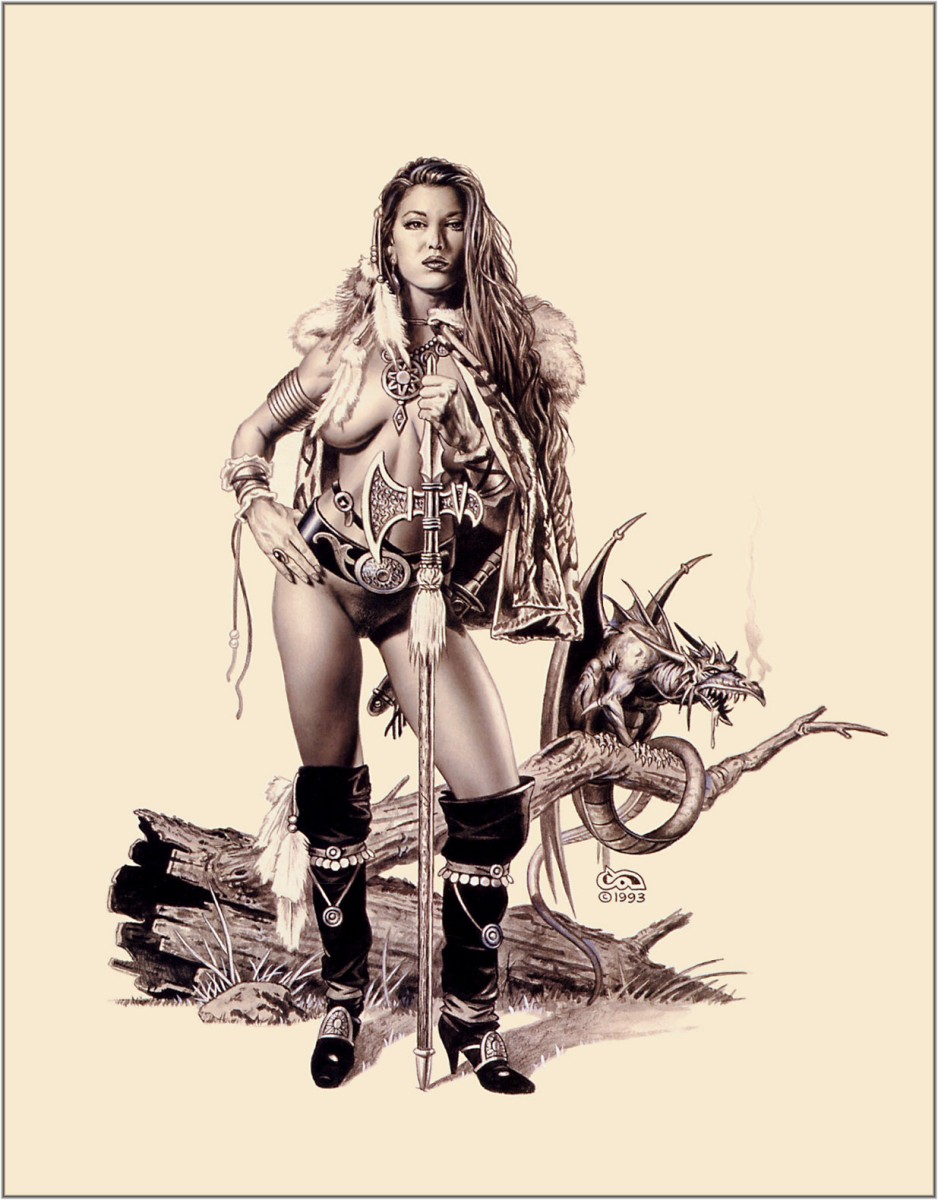 Art Fantastix Select №04 - Clyde Caldwell page 8 full