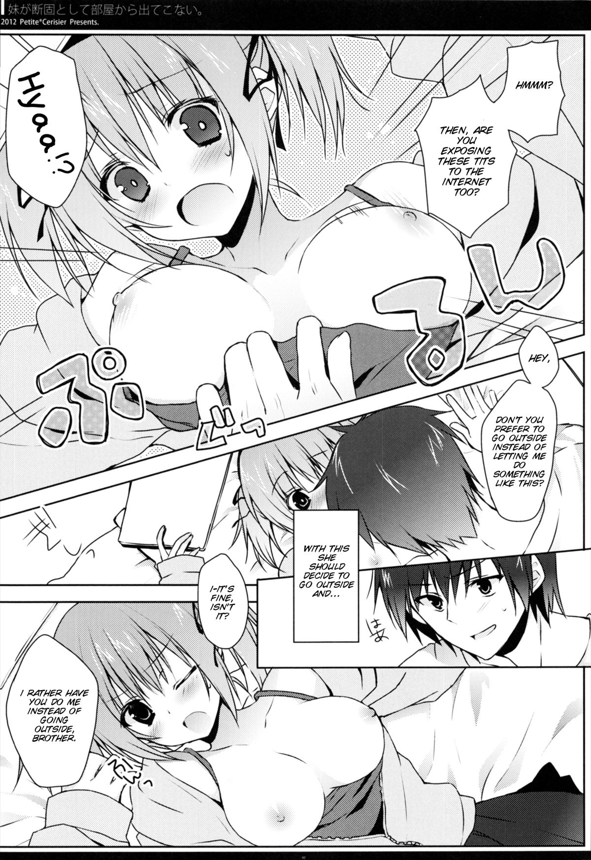 Imouto ga Danko to shite Heya Kara Detekonai page 8 full