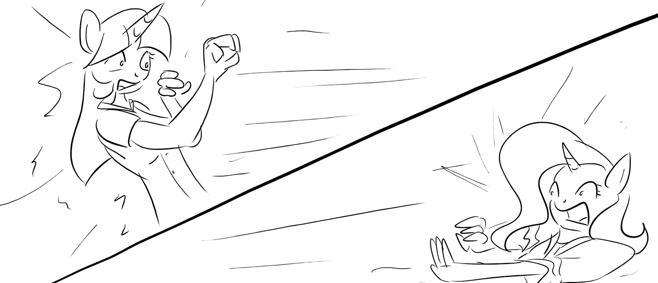 Twilight vs. Trixie Magic Battle page 2 full