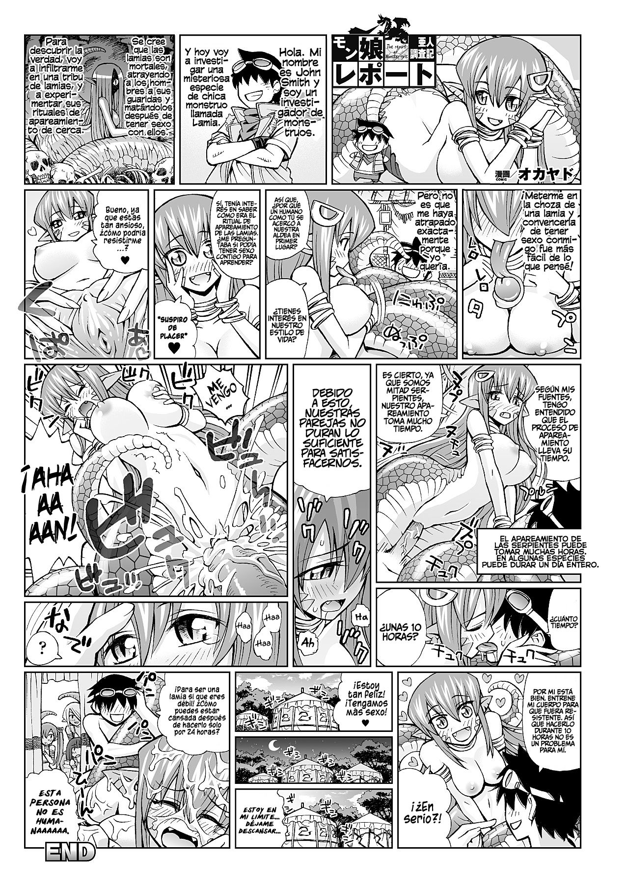 El Reporte de las Chicas Monstruo   =SH &amp; P666HF= page 1 full