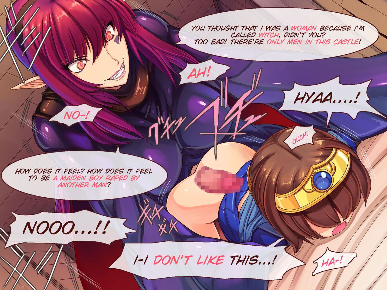 Josou Yuusha to Otoko Darake no Shiro page 5 full