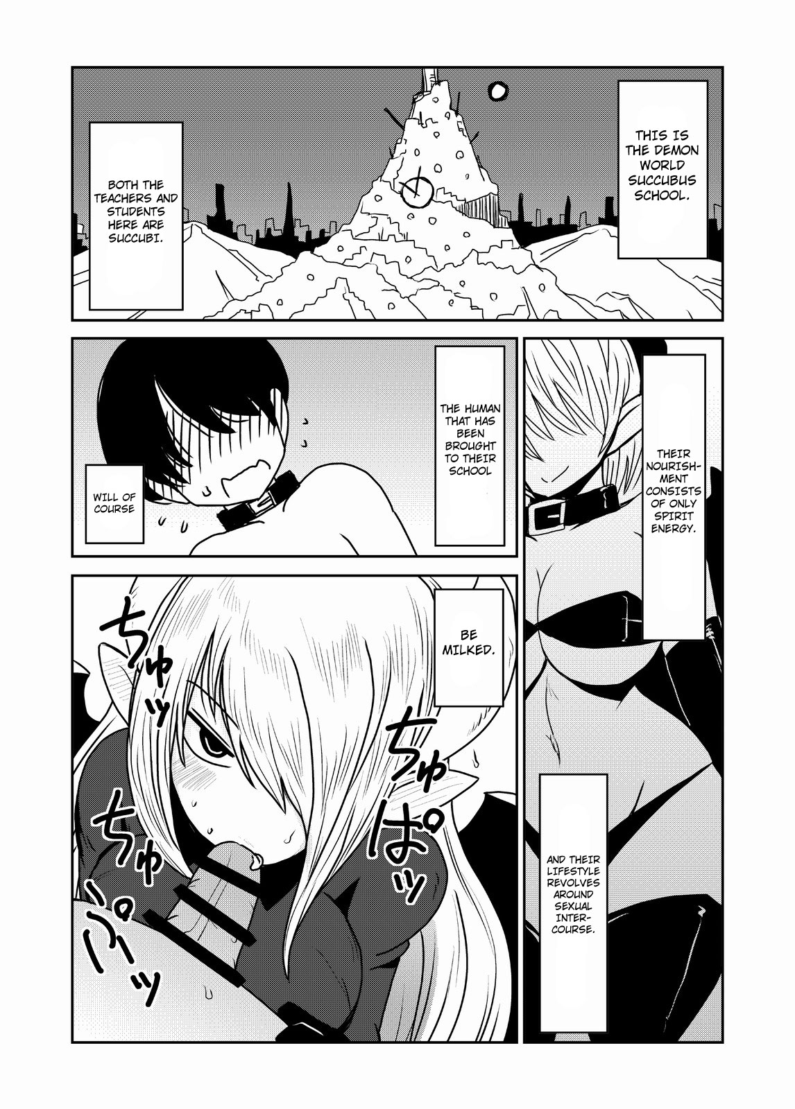 Succubus Gakuen, Class no Pet. | Succubi School, Class Pet page 3 full