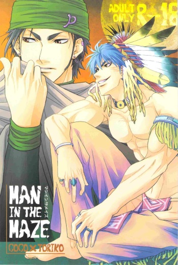 MAN IN THE MAZE cover