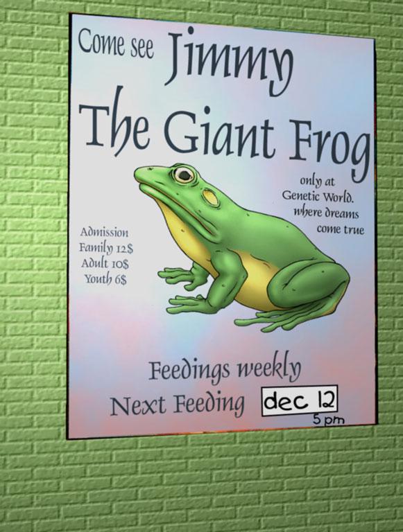 THE GIANT FROG page 1 full