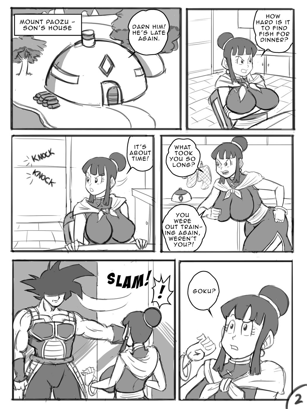 Chichi's Peril page 3 full