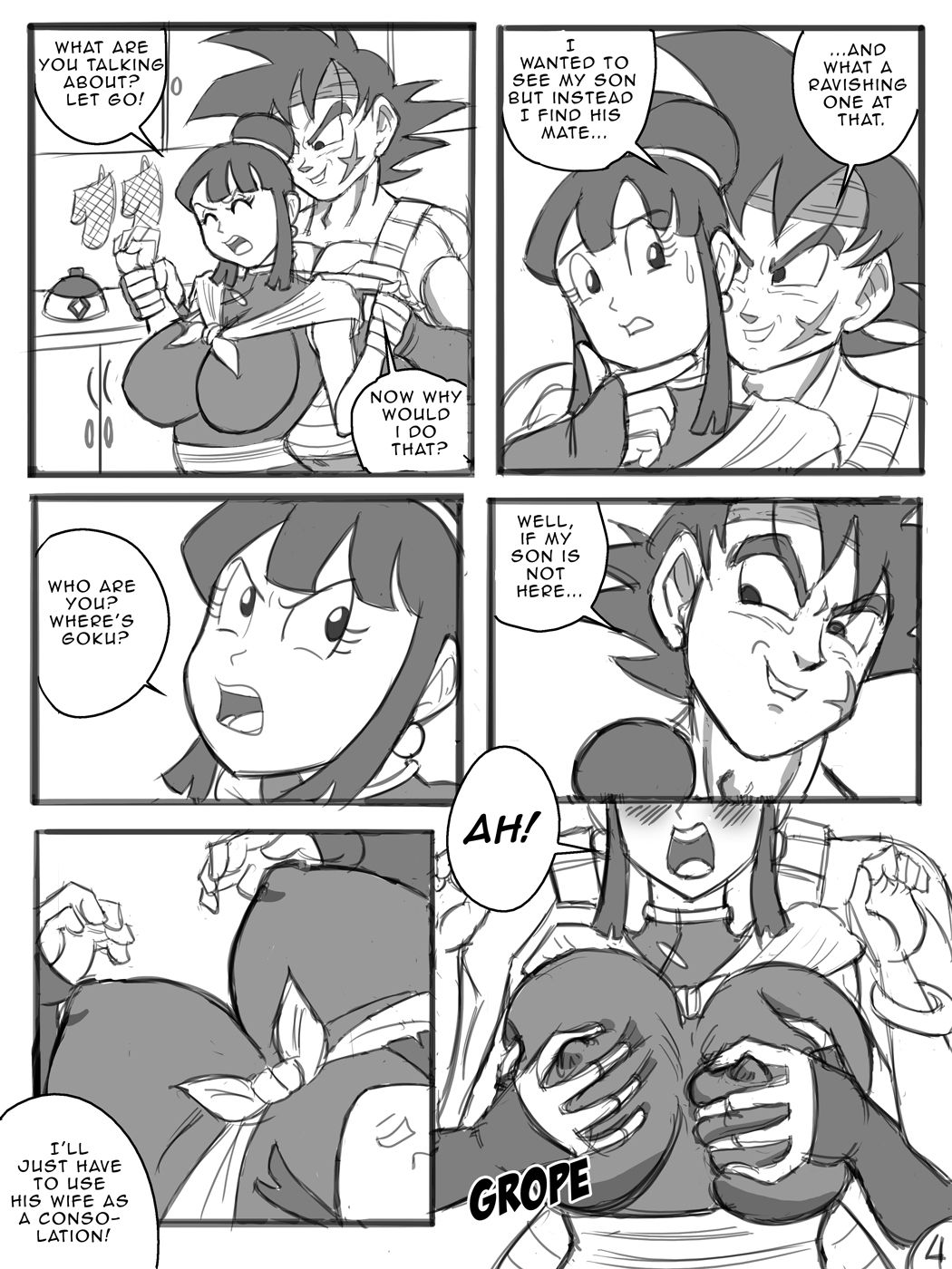 Chichi's Peril page 5 full