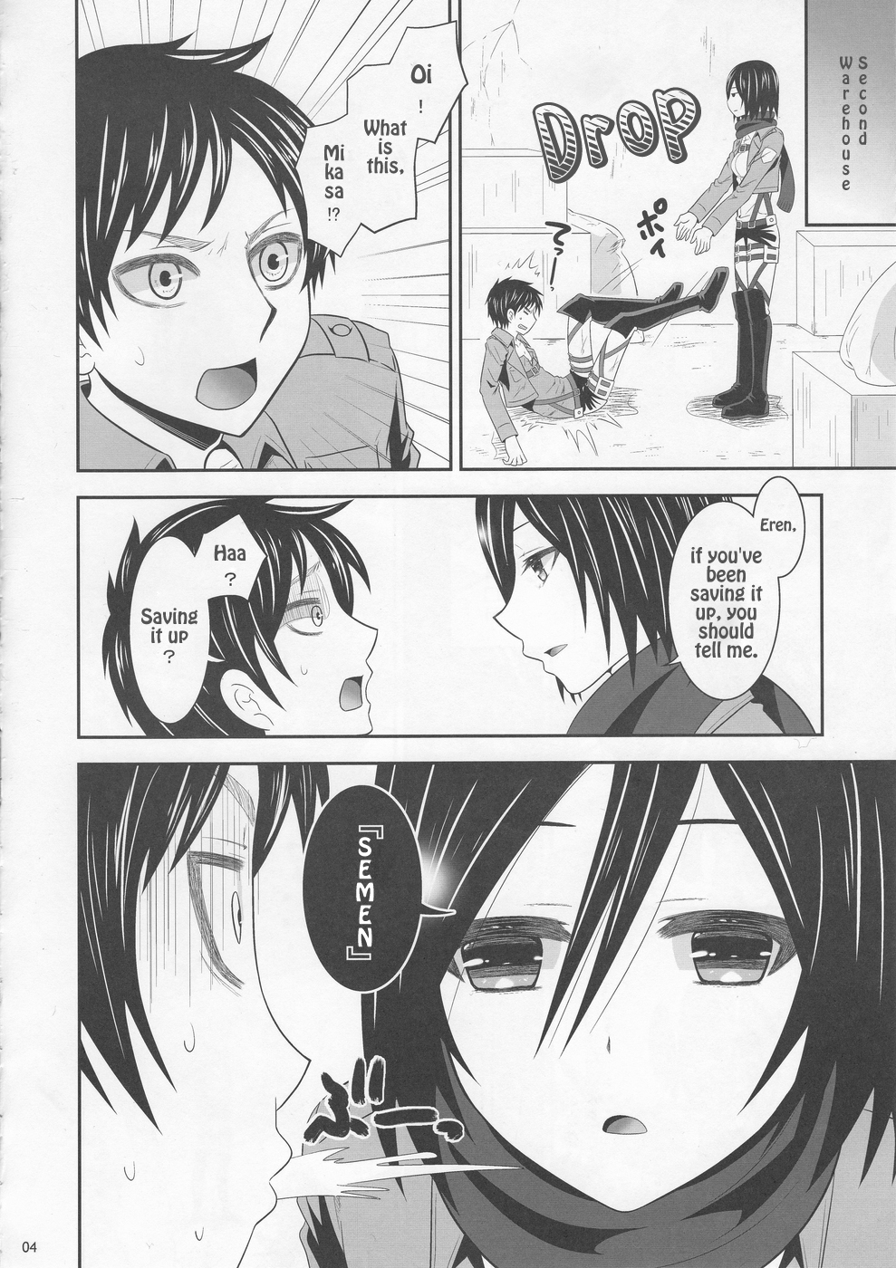 Shingeki no Mikasa | Attack on Mikasa page 4 full