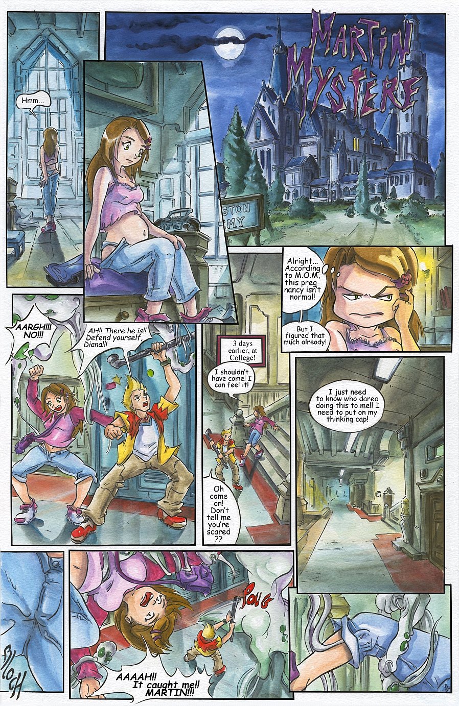 Martin Mystery page 1 full