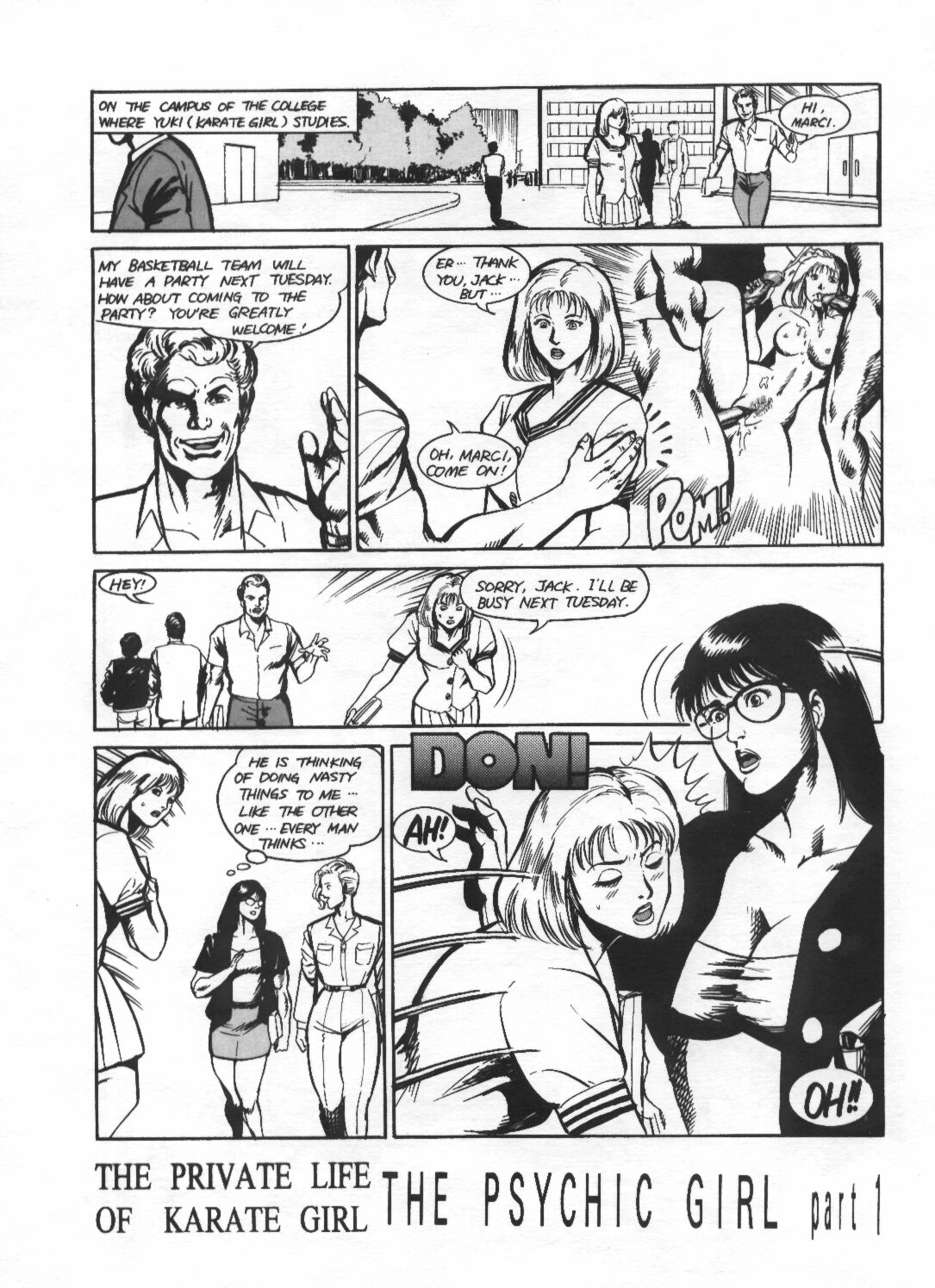 Karate Girl 7 page 2 full