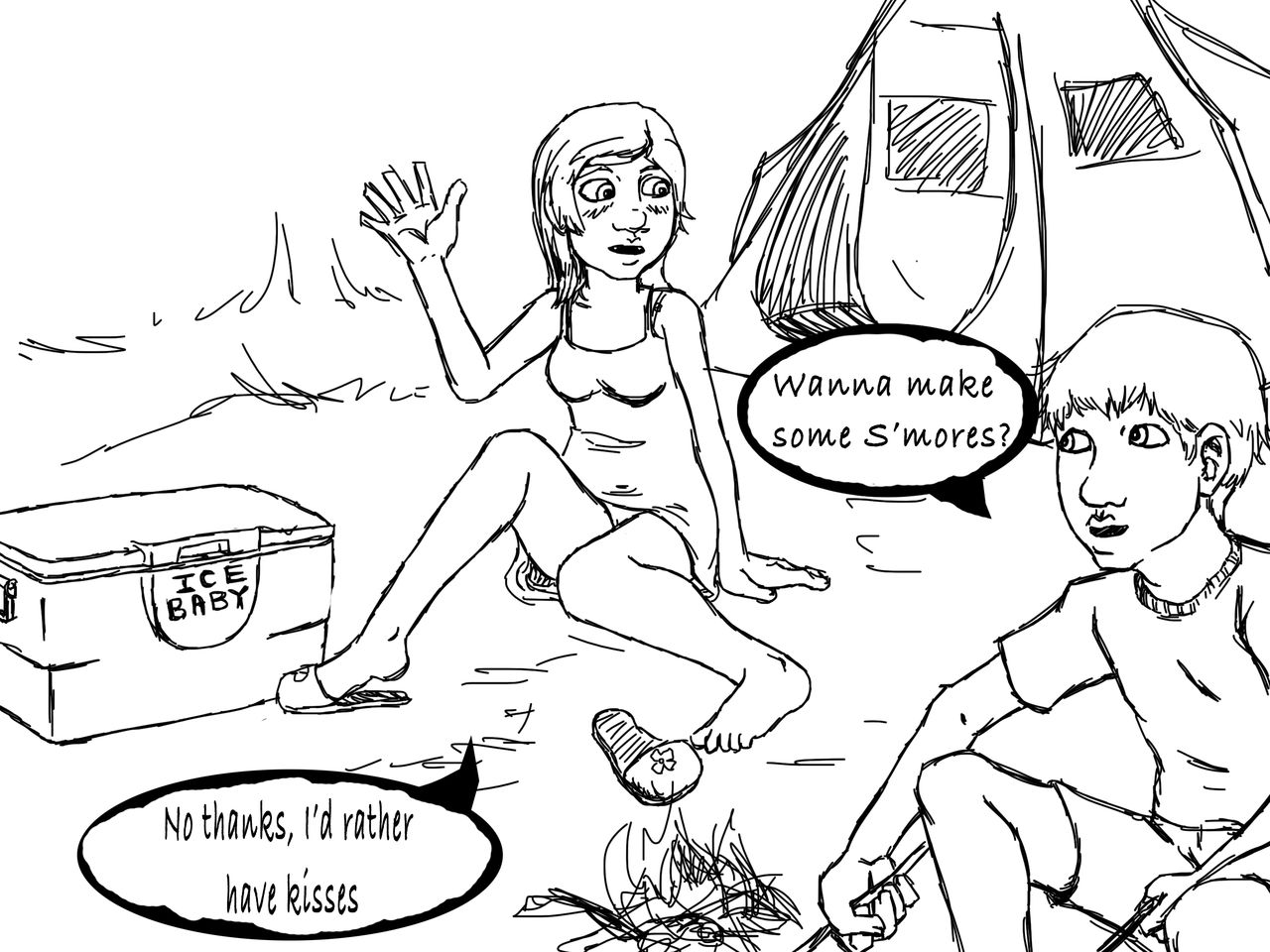 Zoe the Vampire carefree page 2 full