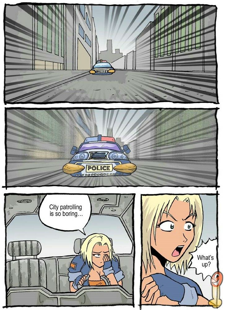 Police woman and neighbour gang page 1 full