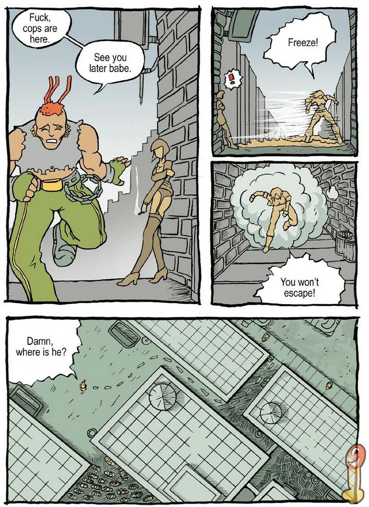 Police woman and neighbour gang page 3 full