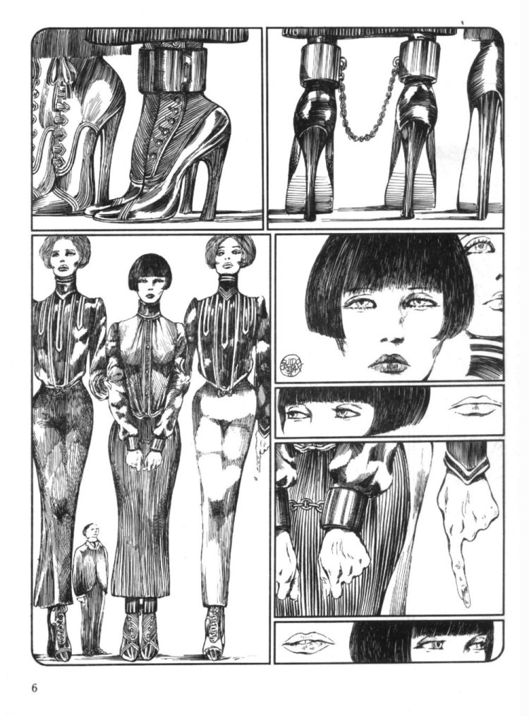Crepax Lanterna Magica page 6 full