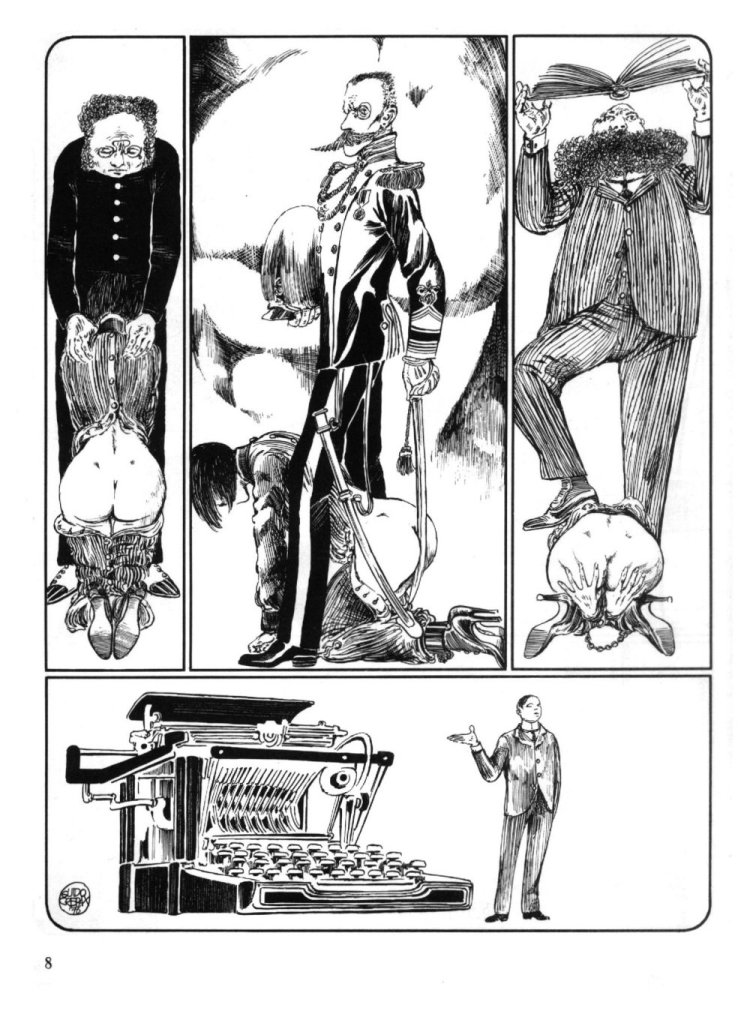 Crepax Lanterna Magica page 8 full