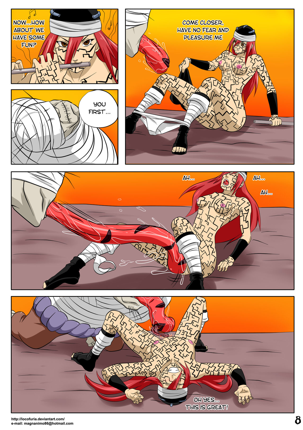 Tayuya Cursed Seal page 10 full