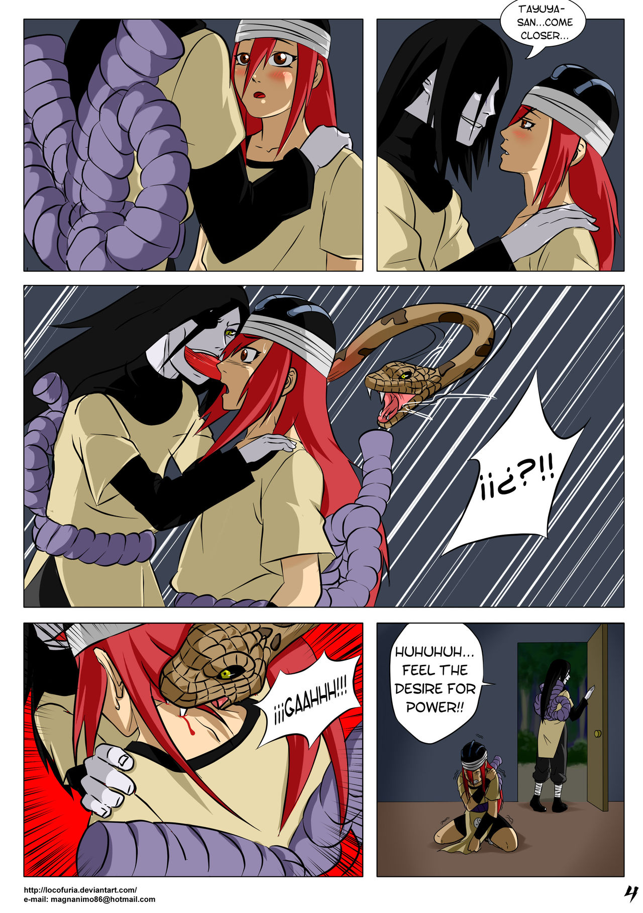 Tayuya Cursed Seal page 6 full