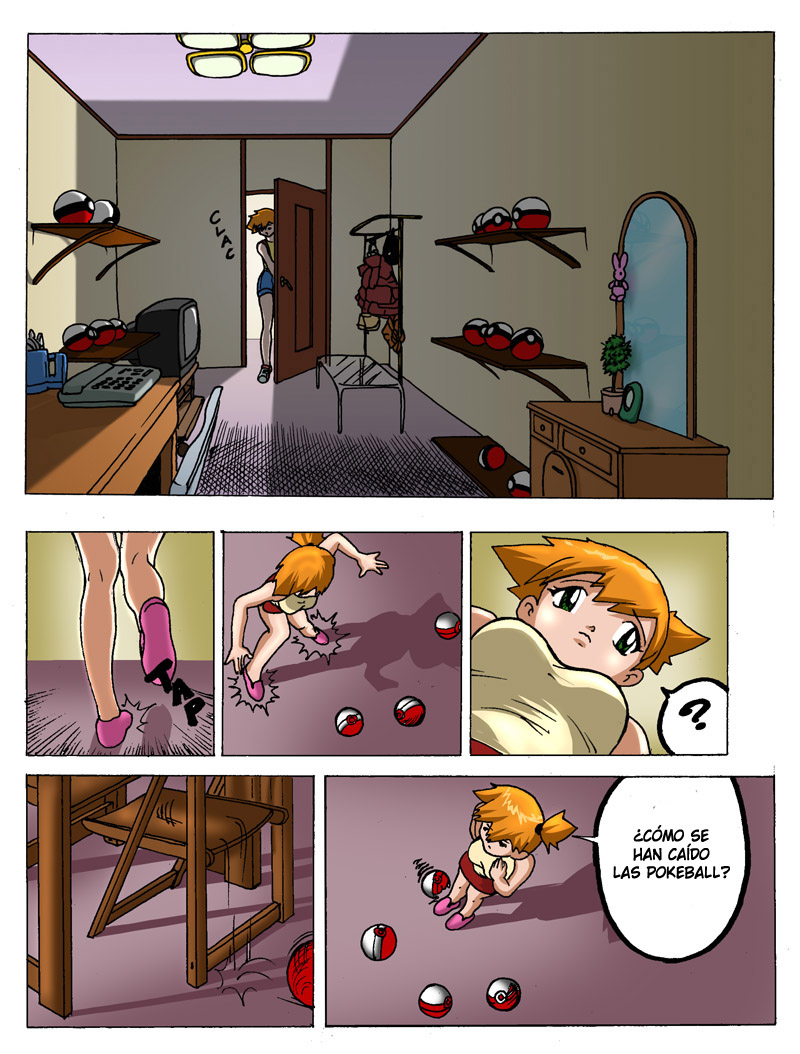 Pokeporn - Chapter 2: Misty's Room | Pokeporn - Capítulo 2: La Habitacíon De Kasumi page 10 full