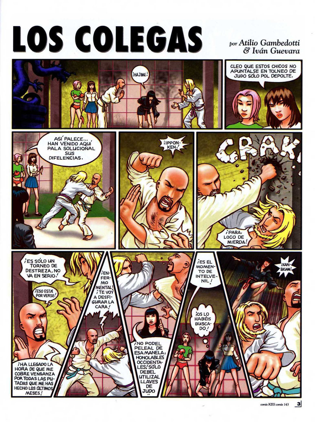 Kiss Comix 143 page 3 full
