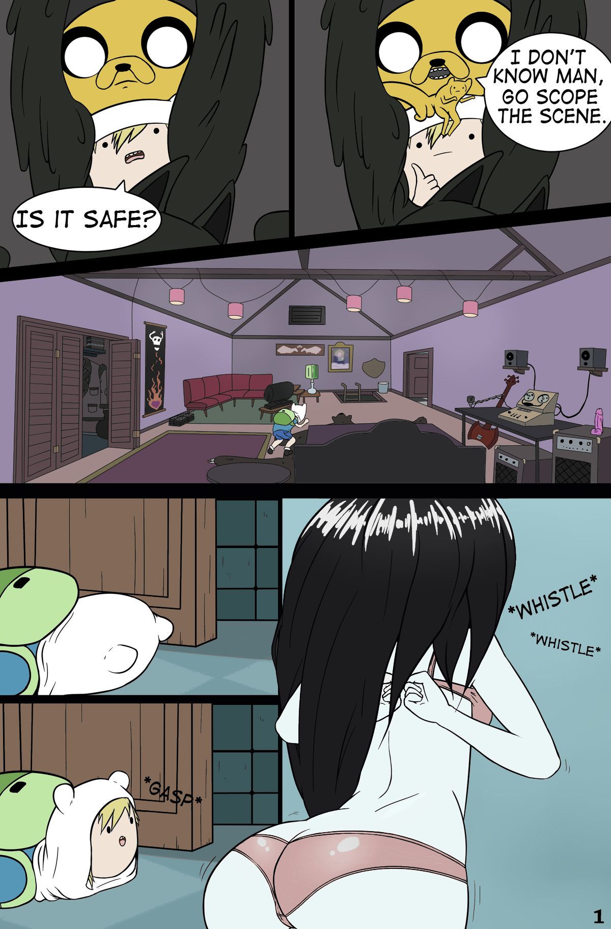MisAdventure Time Issue #1 - Marceline's Closet page 3 full