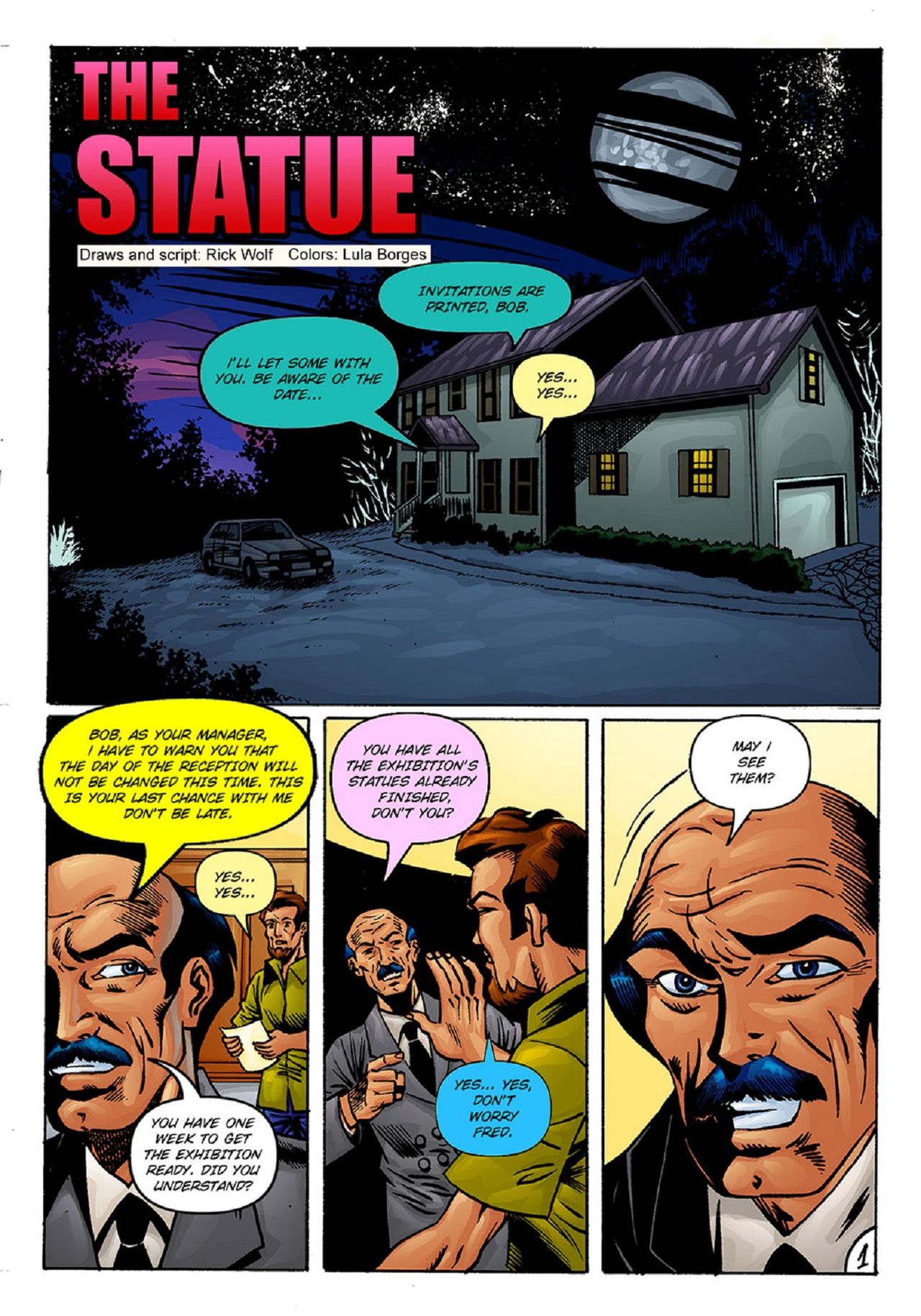 The Statue page 2 full