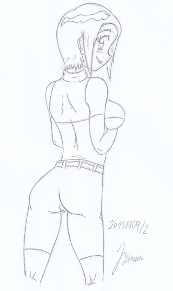 My miny Kari Yagami_digimon  Sketches work_1 cover