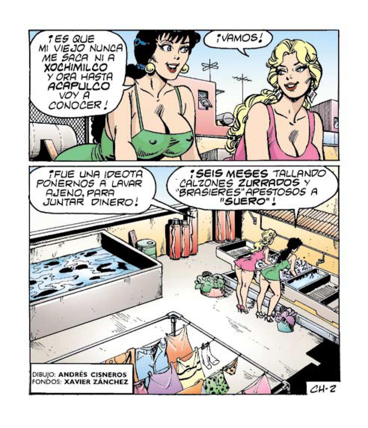 Las Nuevas Chambeadoras #1 page 3 full