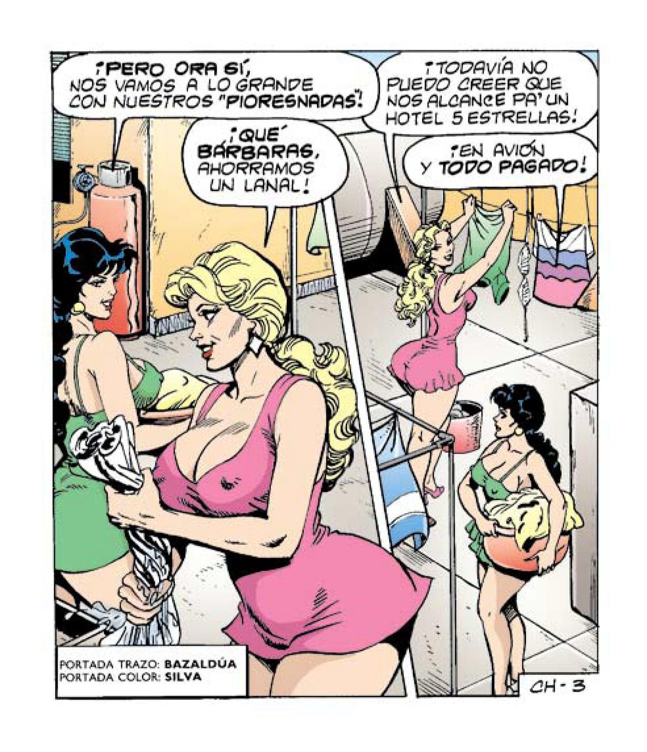 Las Nuevas Chambeadoras #1 page 4 full