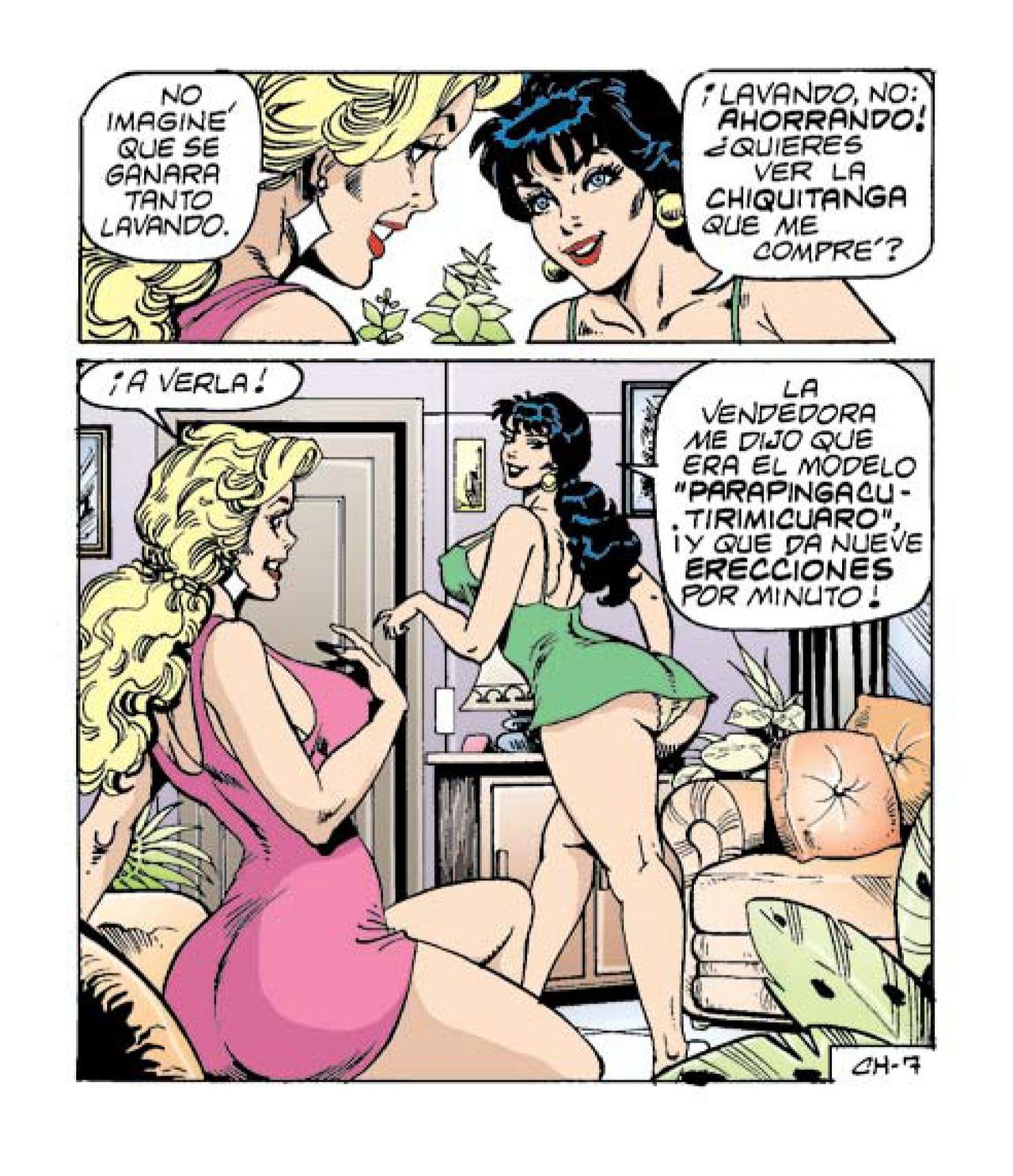 Las Nuevas Chambeadoras #1 page 8 full