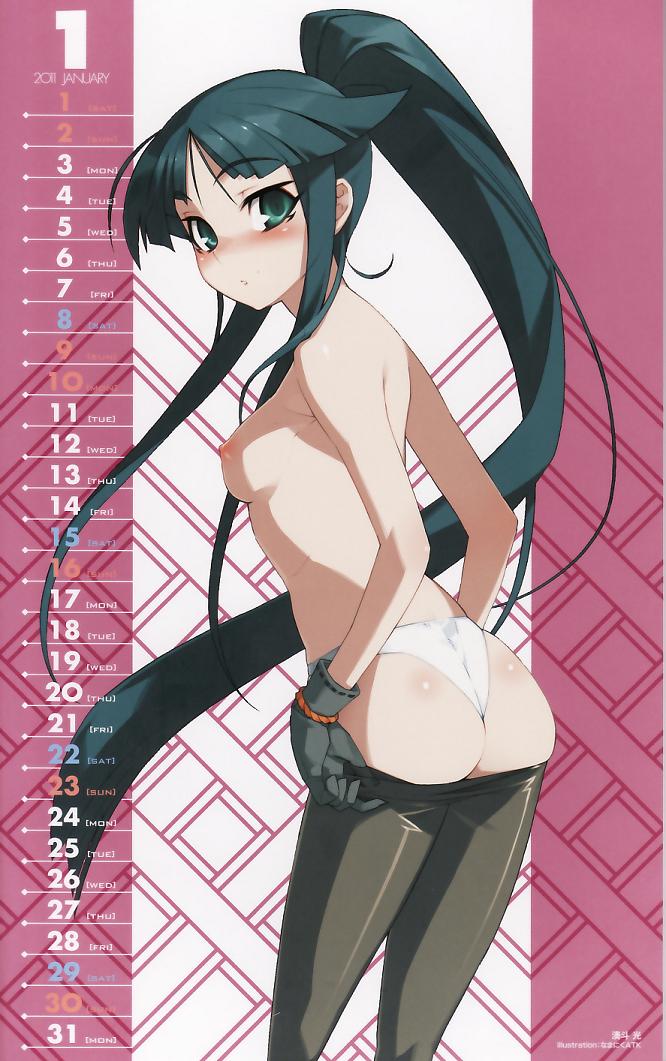 Pool Soukou Akki Muramasa 2010-2011 Calendar page 1 full