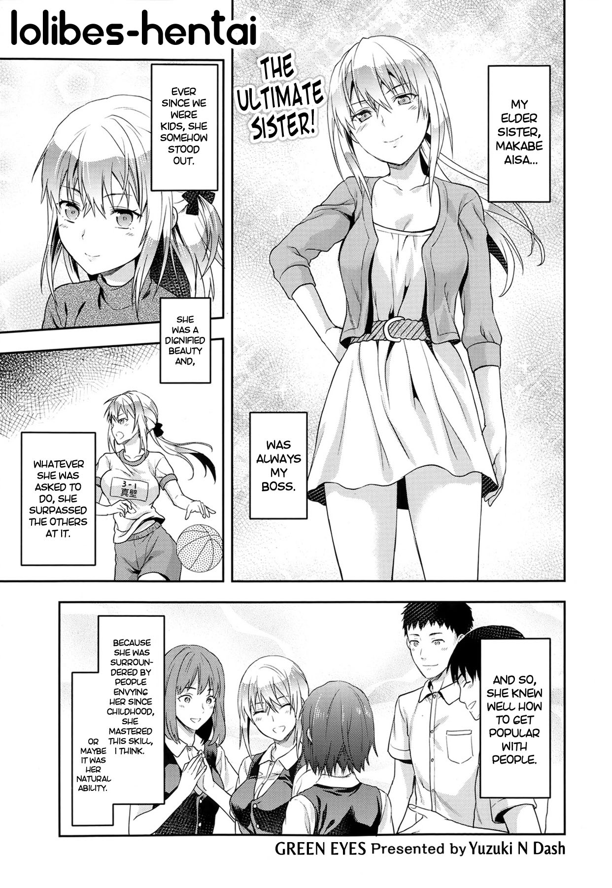 Green Eyes page 1 full