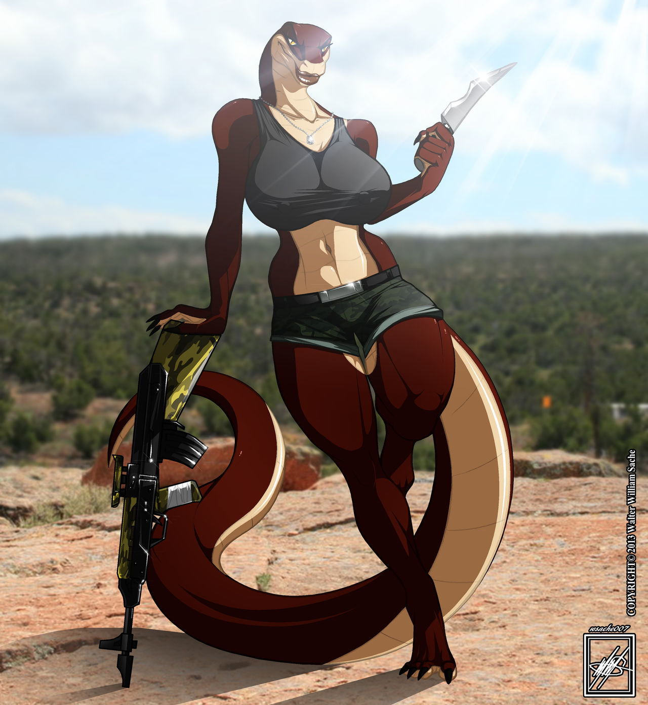 Girls and Guns page 4 full