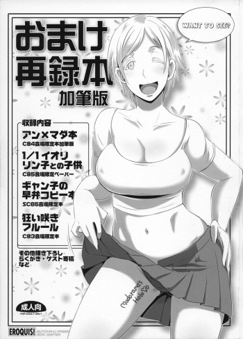 Omake Sasshi Sairoku Matomebon cover